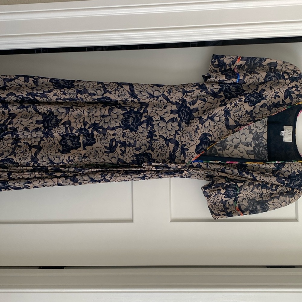 Johnny was wrap maxi dress